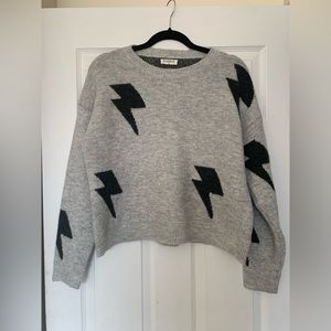 Storia Lightening Bolt Sweater Size Small